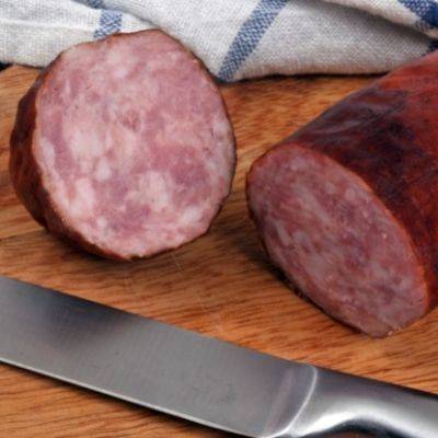 Saucisson à l'ail bio