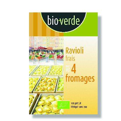 Ravioli 4 fromages 250g bio ve