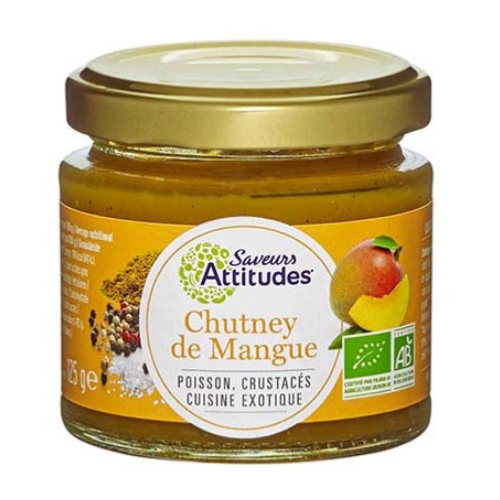 Chutney mangue 125g saveurs