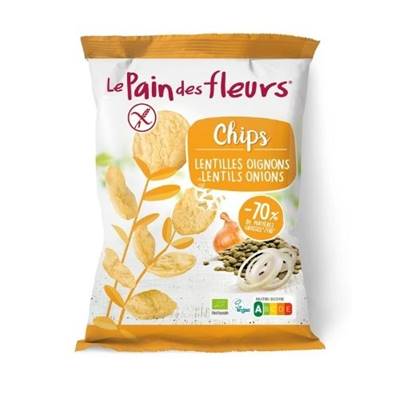 Chips lentilles oignon
