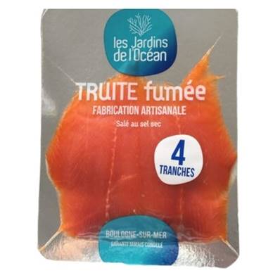 Truite fumee 4 tranches