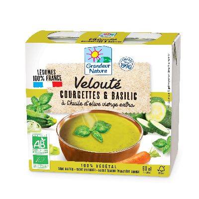 Velouté de courgettes et basilic 1L