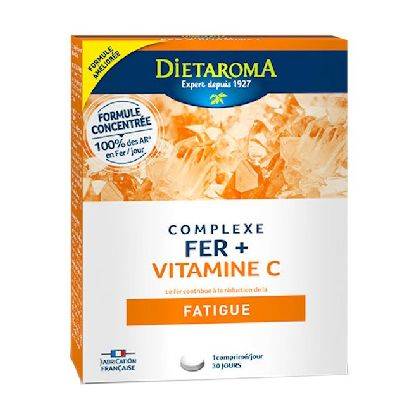 Complexe fer + vitamine c 30 c