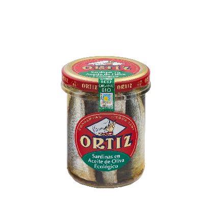 Sardines à l'huile d'olive bio