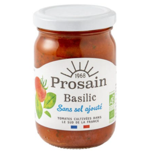 Sauce tomate au basilic sans sel ajouté 200g