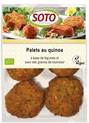 Palets au quinoa 195g soto