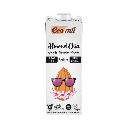 Lait d'amande au chia sans suc