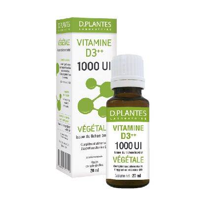 Vitamine d3 plus végétale huil
