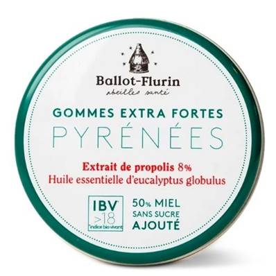 Gommes protectrices des pyrene