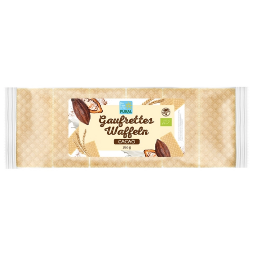 Gaufrettes fourrées au cacao