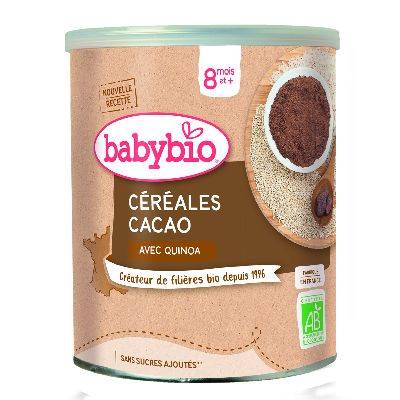 Babybio céréales cacao