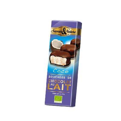 Bouchees choco lait/coco 45g s