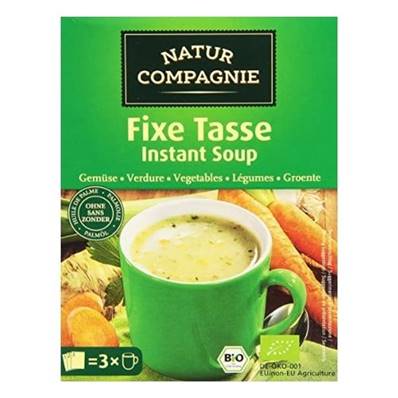 Fixe tasse soupe de légumes - x3