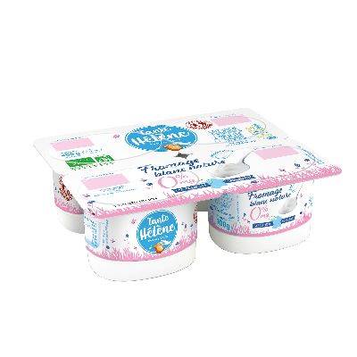 Fromage blanc nature 0% 4x100