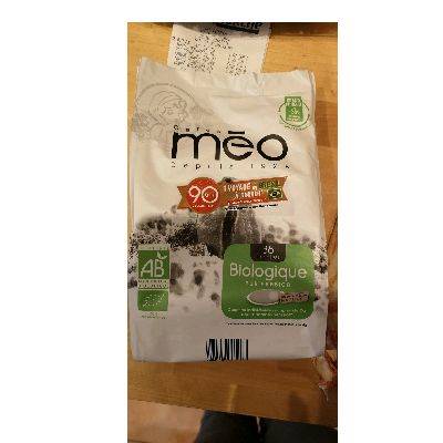 36 dosettes de café biologique