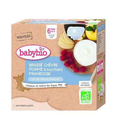 Babybio gourde brassé chèvre p