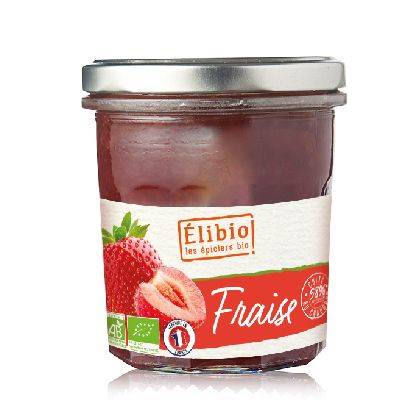 Préparation de fraises et pomm