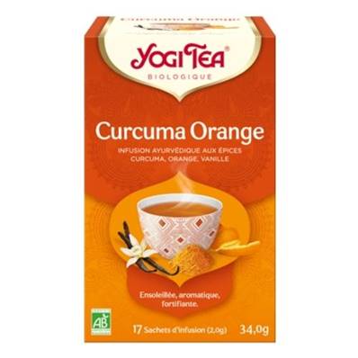 Yogi tea curcuma orange