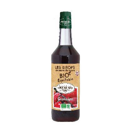 Sirop de grenadine bio au sucr