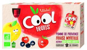 Cool fruits pomme fraise myrtille x12