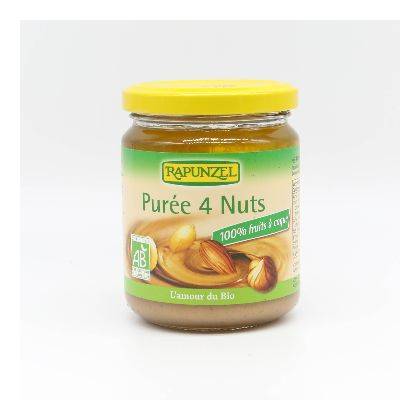Puree 4 nuts 250g rapunzel