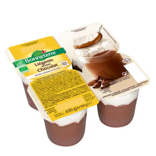 Liégeois saveur chocolat - x4