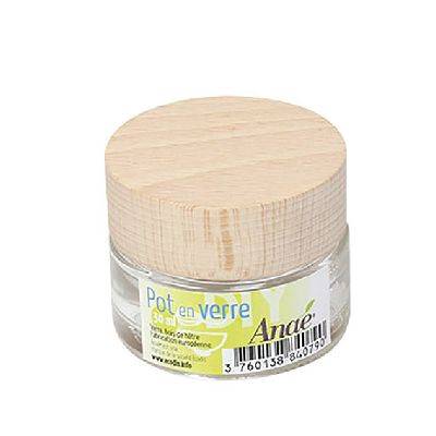 Pot en verre 30 ml
