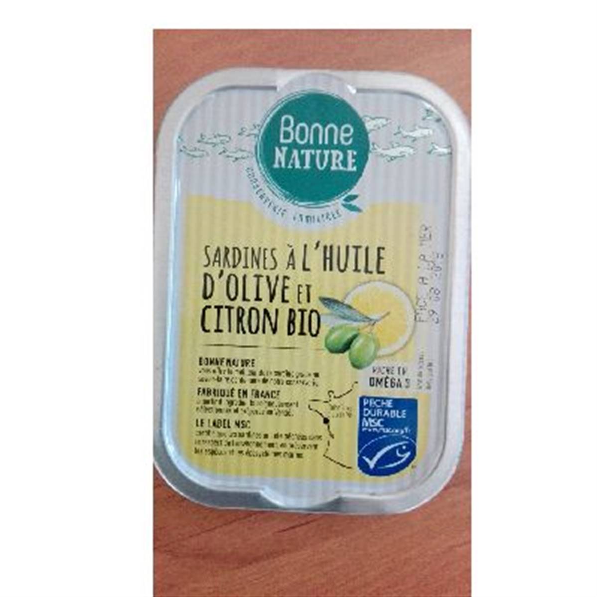 sardines À l'huile d'olive et