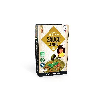 Sauce au carre curry vert thai