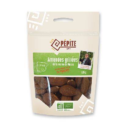 Amandes grillees 125g