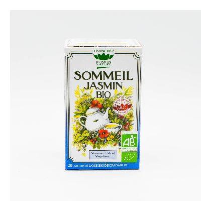 Tisane bio sommeil jasmin romo