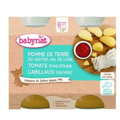 Babynat pot pomme de terre tom