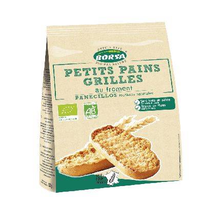 Petits pains grillés froment 225g