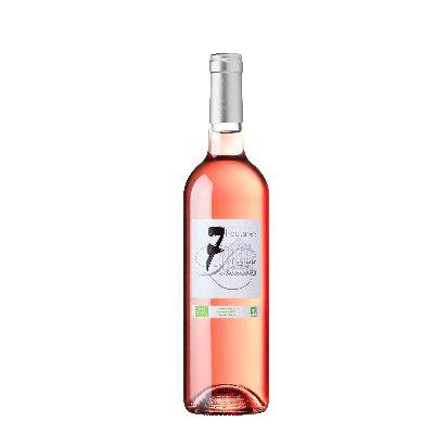 7 hectares vin bordeaux rosé -