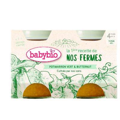 Babybio pot potimarron vert co