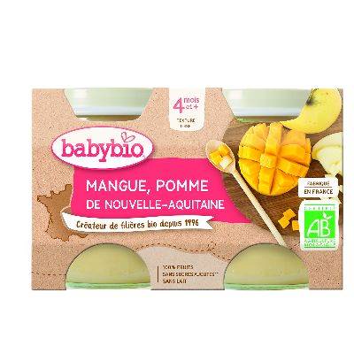 Babybio pot mangue pomme