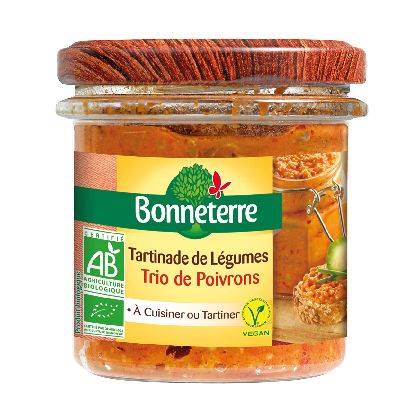 Tartinade trio poivron 135g bo