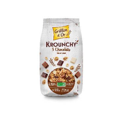 Krounchy 3 chocolats - 500g