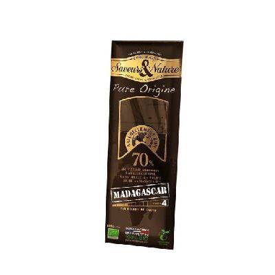 Choco noir 70% madagascar - 100g