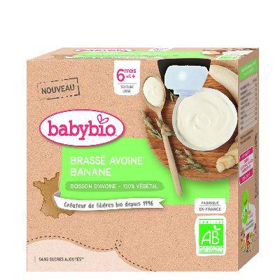 Babybio gourde brassé avoine b