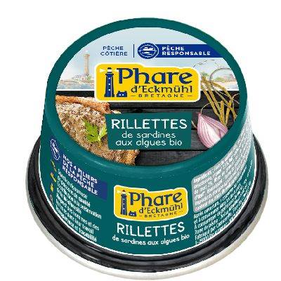 Rillettes de sardines aux algu