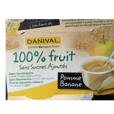 Dessert pomme-banane