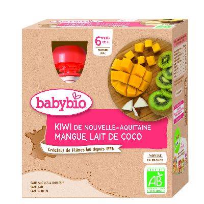 Babybio gourde kiwi mangue coc