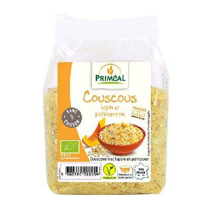 couscous lupin et potimarron -