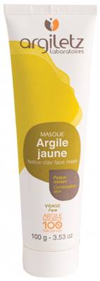 Masque argile jaune 100gr