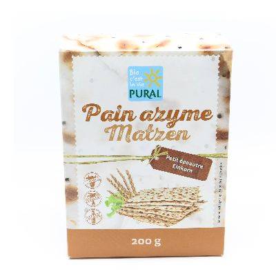 Pain azyme pt epeautre 200g pu