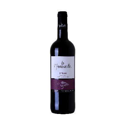 Vin syrah la marouette rouge -