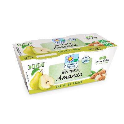 Dessert amande poire - 2x100g