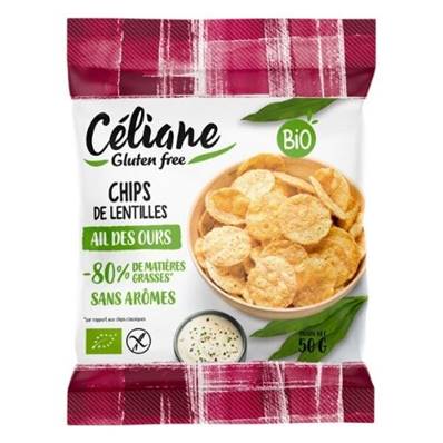 Chips de lentilles ail des ours