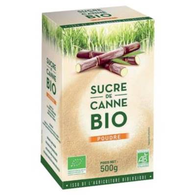 Sucre de canne brun 500g